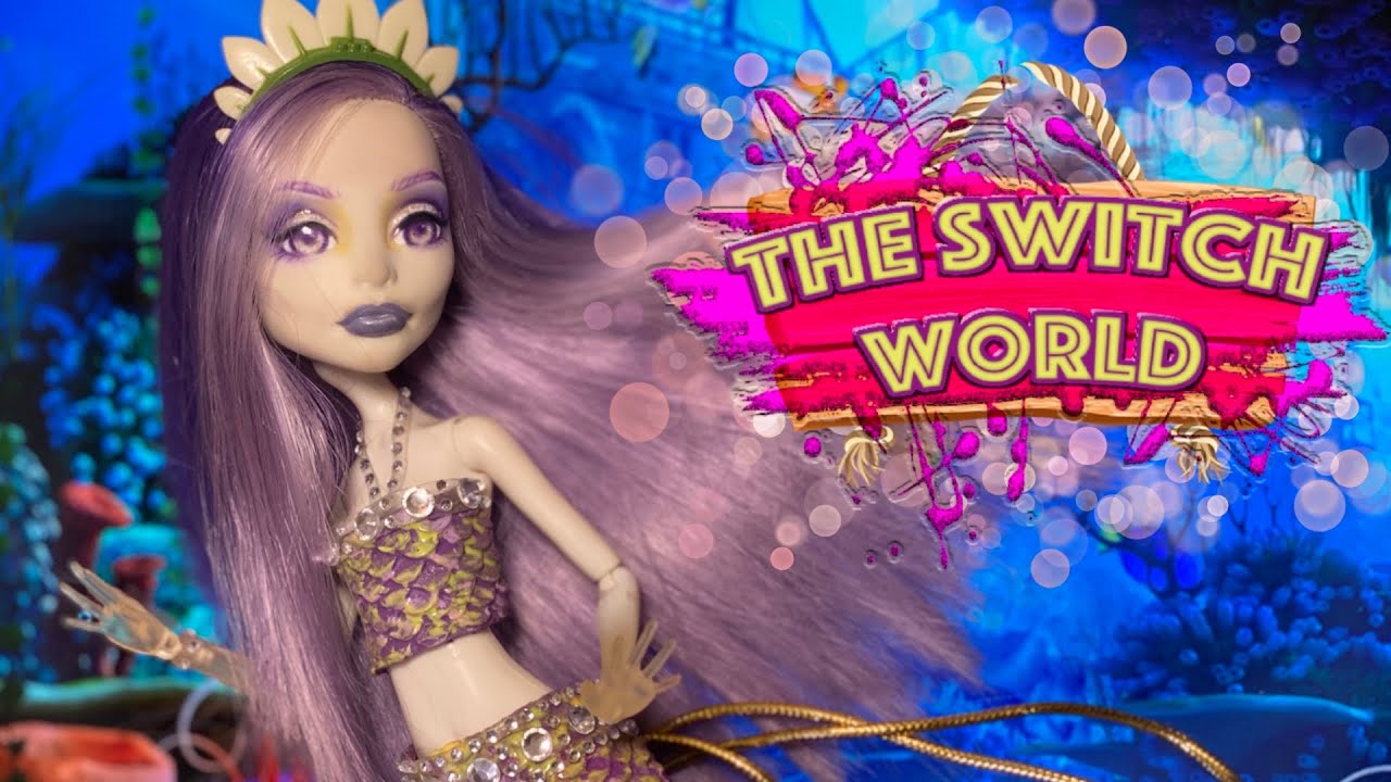 Convirtiendo a Spectra Vondergeist en Sirena • Monster High Repaint • Doll Repaint en Espñol