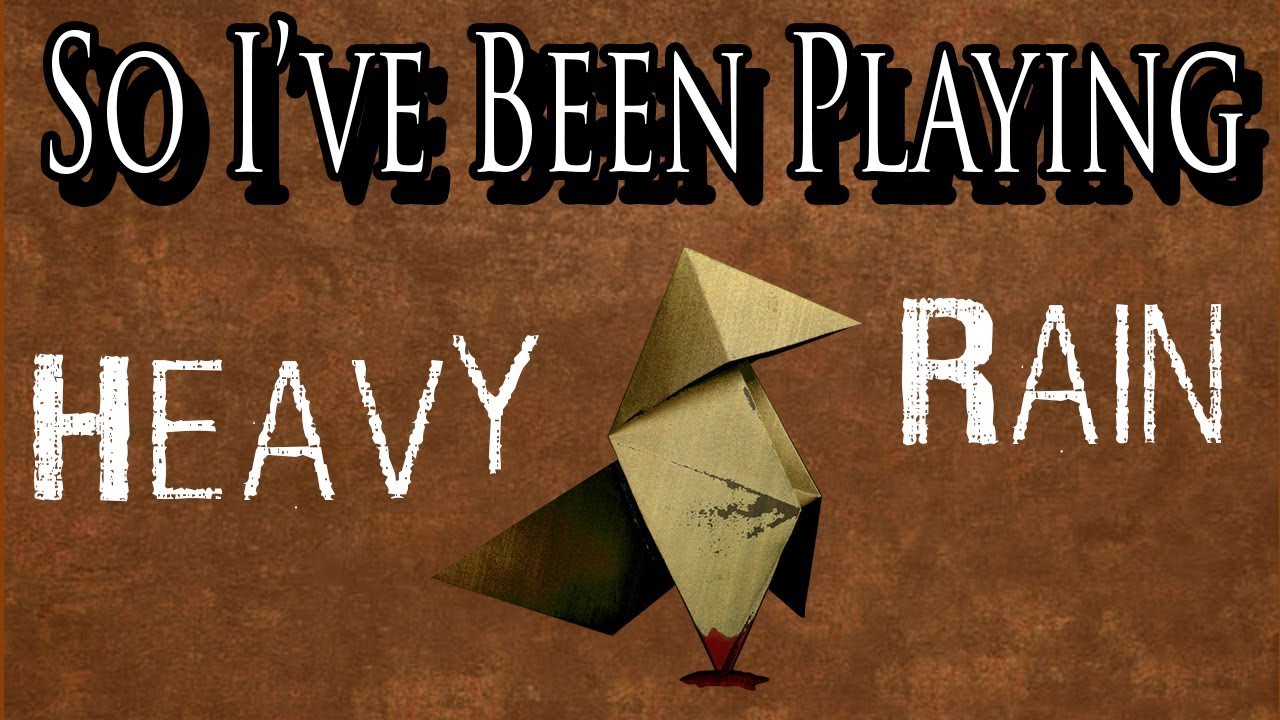 So I've Been Playing: HEAVY RAIN [ Review PS3 ]