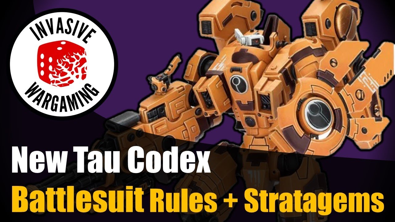 T'au Battlesuit Rules : New Codex's Answer for assault | Warhammer 40k