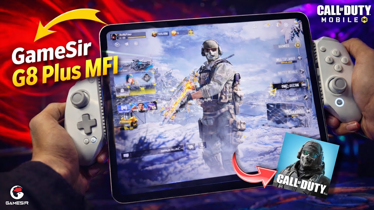 Mobile Gaming Has Been Changed Forever on iPad | COD Mobile | GameSir G8 Plus MFi Review & Unboxing