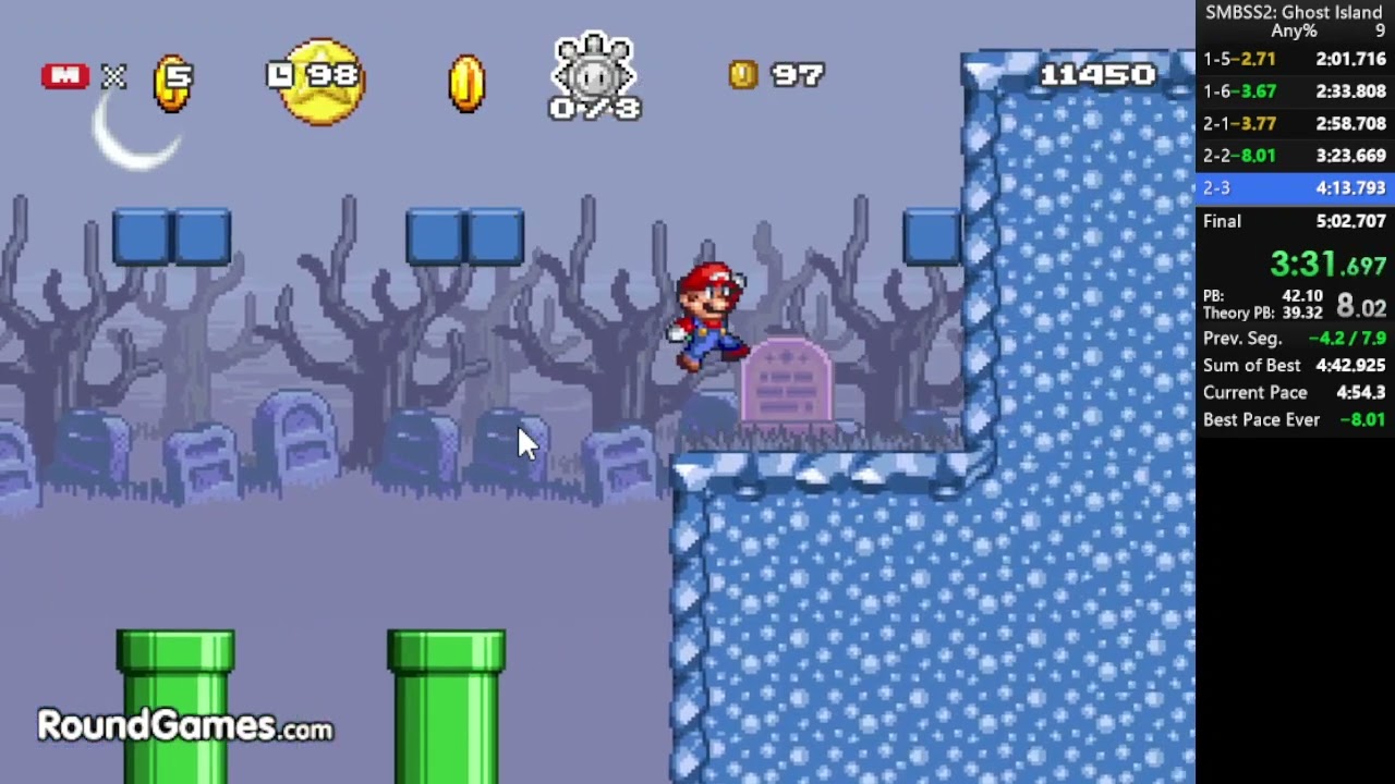 Super Mario Bros. Star Scramble Ghost Island any% - 4:48.300