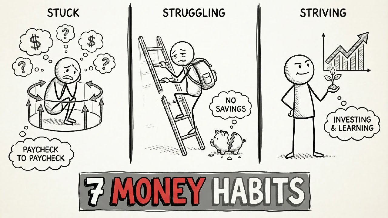 7 Money Habits That Keep the Middle Class Trapped (Most Never Escape)