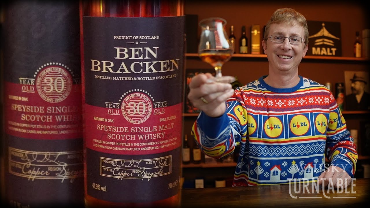 Lidl - Ben Bracken 30 Jahre Speyside Single Malt 41,9 % Vol. (3 von 3)