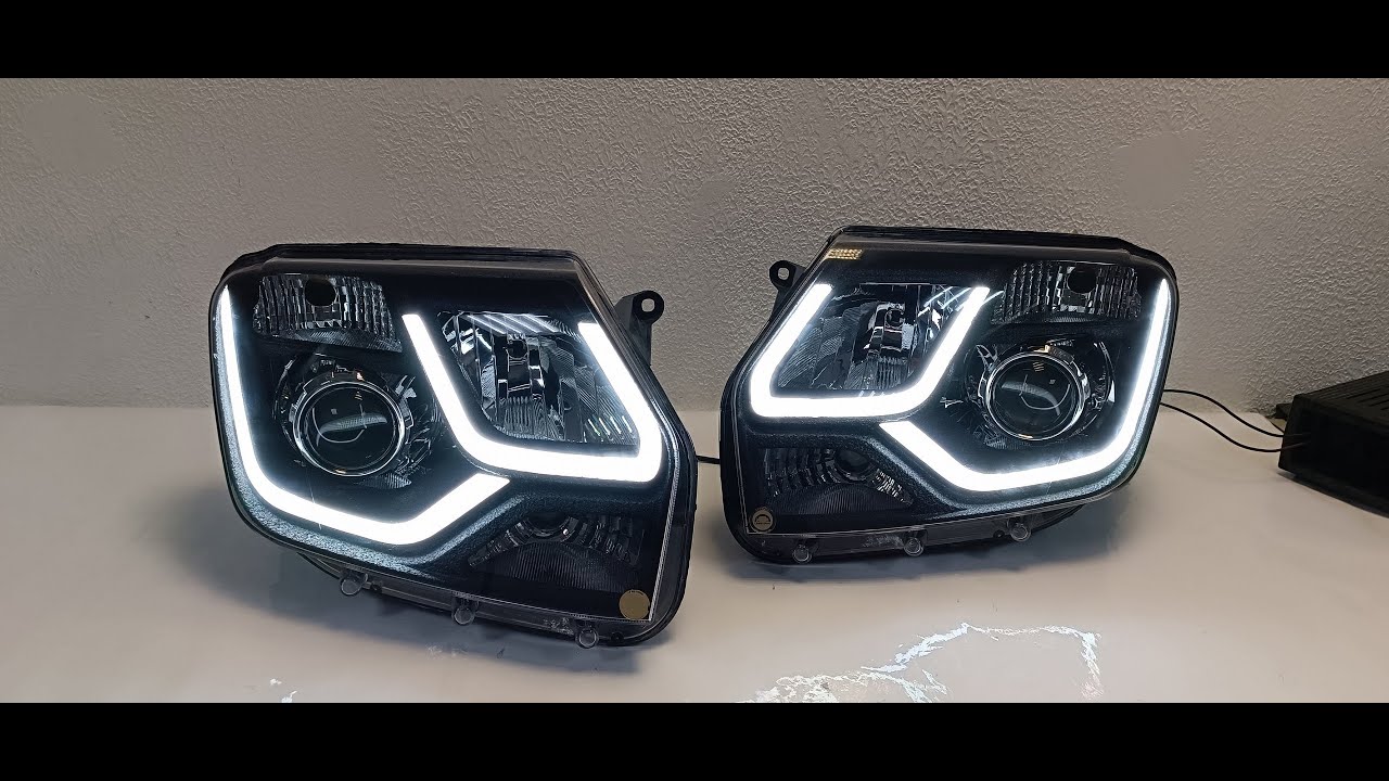 Renault Duster тюнинг фары светодиодные