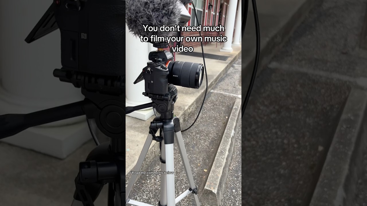 How to shoot your own music video!📸 #rap #explore #hiphop #howto #musicvideo #music #musicproducer