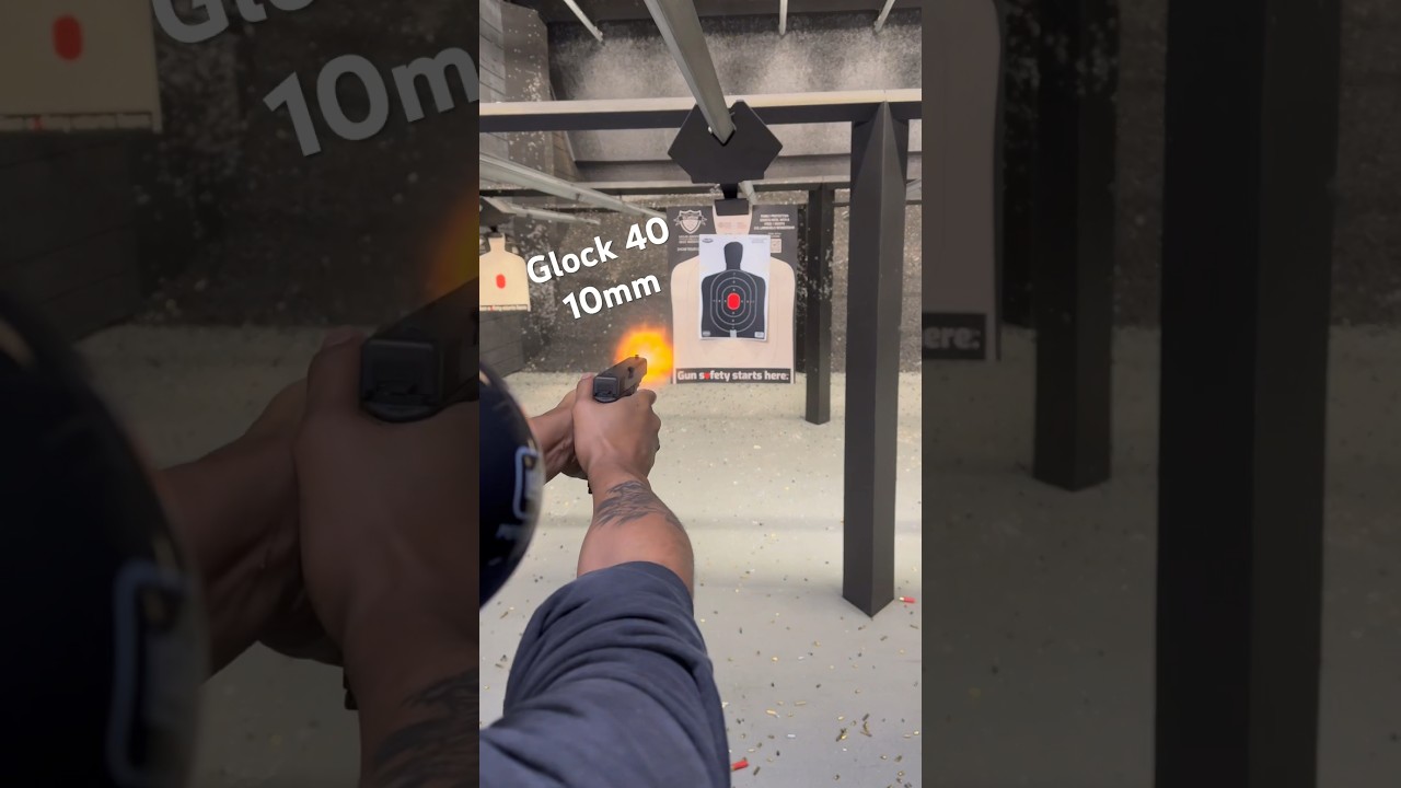 GLOCK 40 10mm, Knock Down Power For EDC #teamglock #edc #selfdefense #10mm #glock #glockinc #shorts