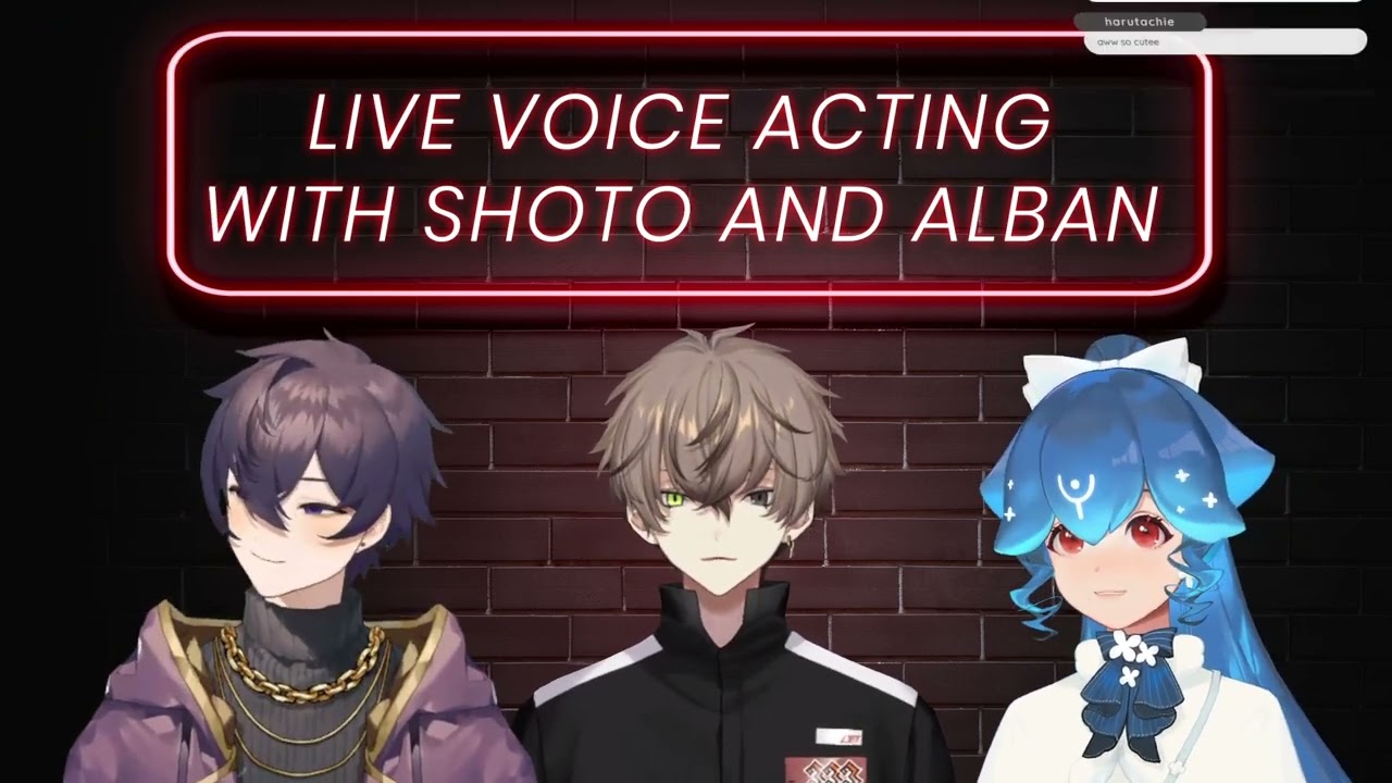 VOICE ACTING CHAT'S SCRIPTS WITH ALBAN KNOX AND SHOTO !collab