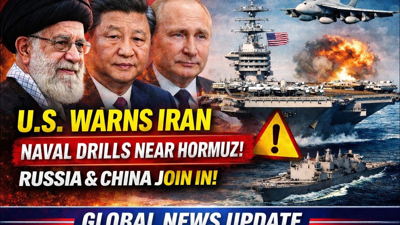 US Issues Strong Warning as Iran Launches Major Hormuz | Russia-China Join In | Global News Update