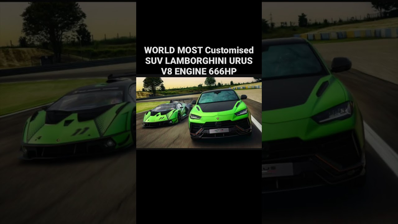 WORLD Most loaded SUV LAMBORGHINI URUS@LamborghiniSquadraCorse @LamborghiniDallasUSA #india #usa
