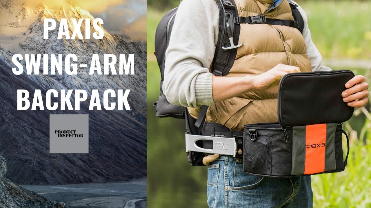 Paxis Swing-Arm Backpack - The Ultimate Pack for Hikers, Anglers & Travelers! | Product Inspector