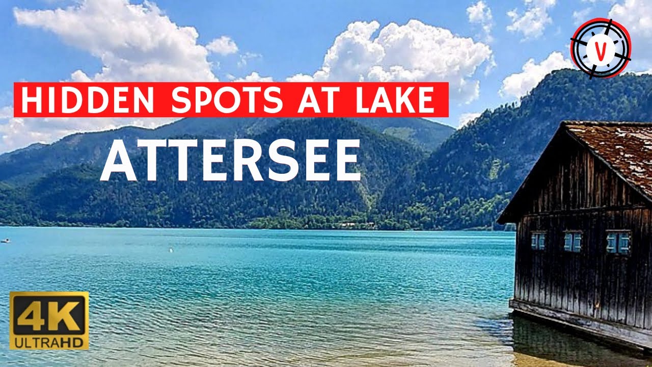 Attersee 🇦🇹 Hidden Spots and Views of the shore of this amazing Lake (4K 60fps) #ExploreAustria