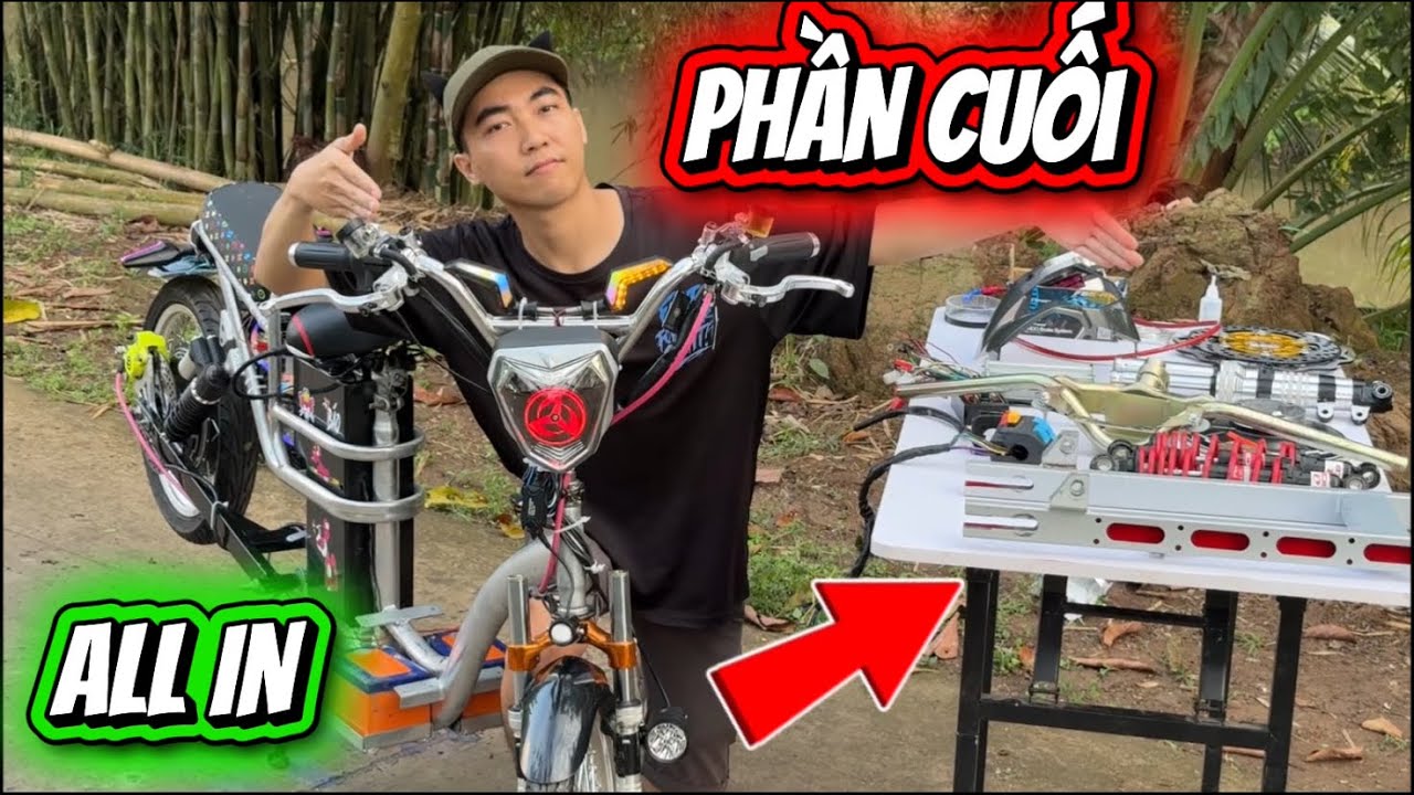 Xe Điện Độ Kiểng ASAMA 20 Triệu Phần Cuối - All in Tất Cả Đồ Món