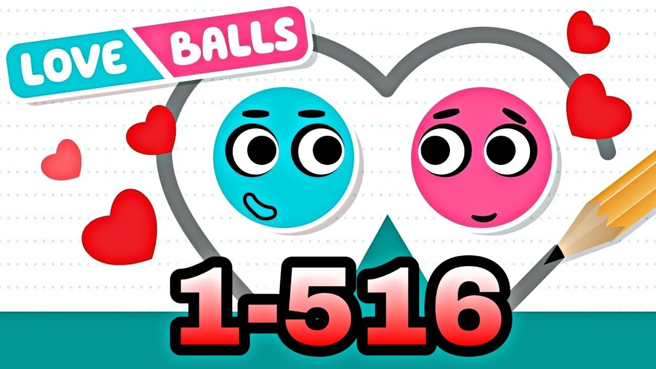Love Balls  All levels 1-516 3 estrellas Gameplay