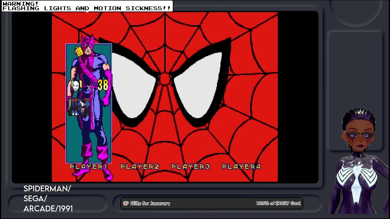 Spider-Sad and Cap. Am RICA And their Amazing Beat-um Ups. Nemor is here for some reason too.