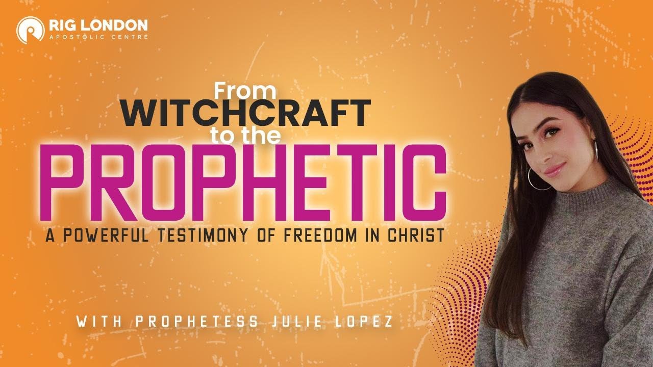 EX-WITCH COMES TO JESUS! | Prophet Julie Lopez