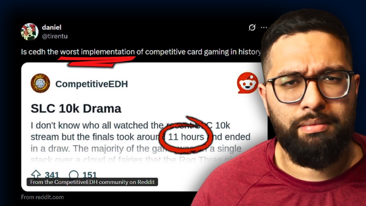 cEDH Is A Joke - The Problem With 11-Hour Games, Cheaters Winning, Ongoing 4th Player & Draw Issues