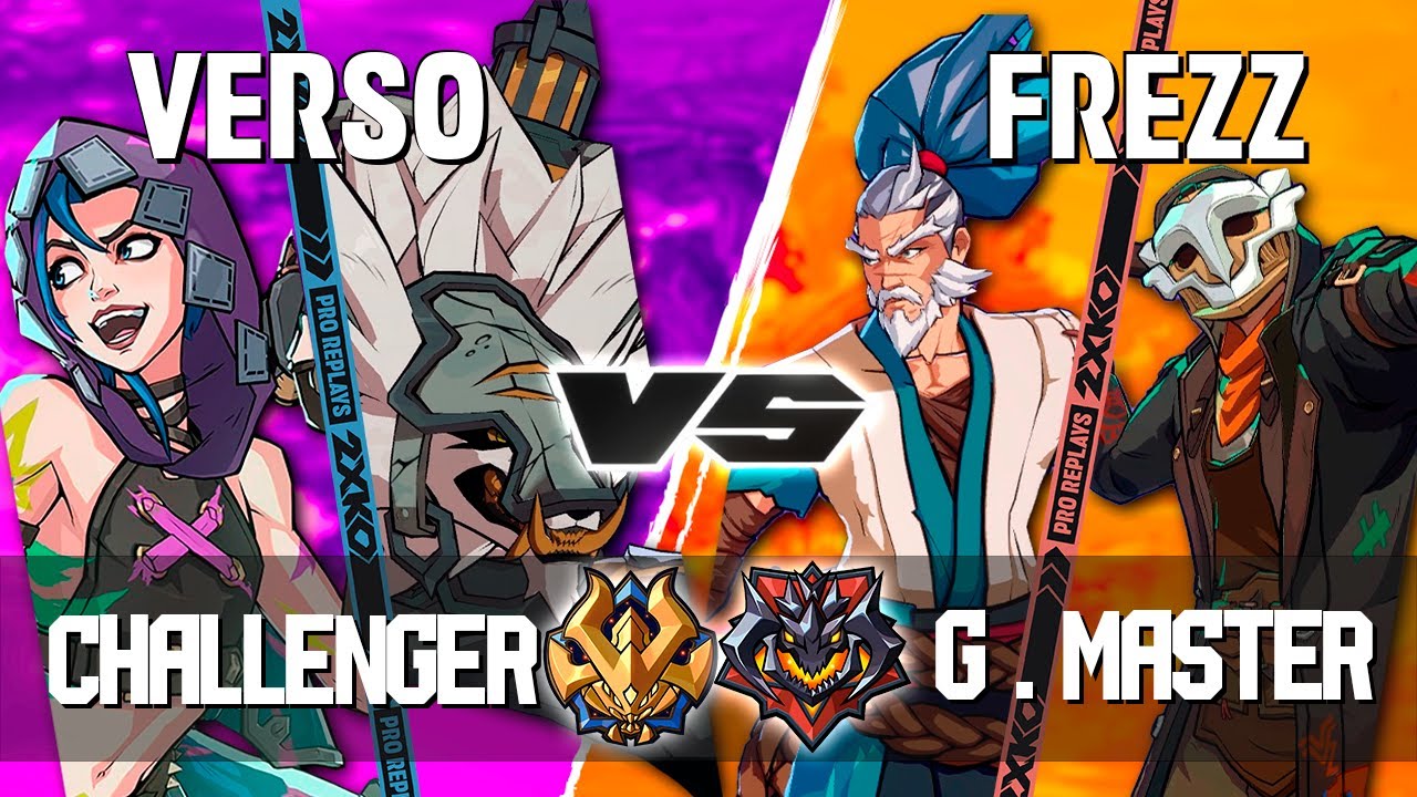 2XKO ▰ VERSO (Warwick-Jinx) vs FREZZ (Yasuo-Ekko) ▰ 2XKO Pro level replays