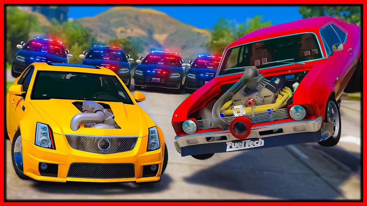 Ролевая игра GTA 5 — САМЫЕ БЫСТРЫЕ ДРЭГ-ТАЧКИ, ТРОЛЛИНГ ПОЛИЦЕЙСКИХ | RedlineRP