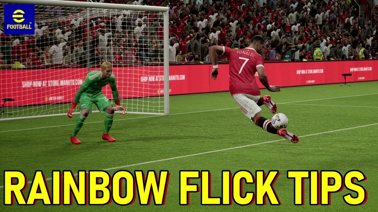eFootball 2022 Tutorial - Skills/Feints - Rainbow Flick | How To Dribble