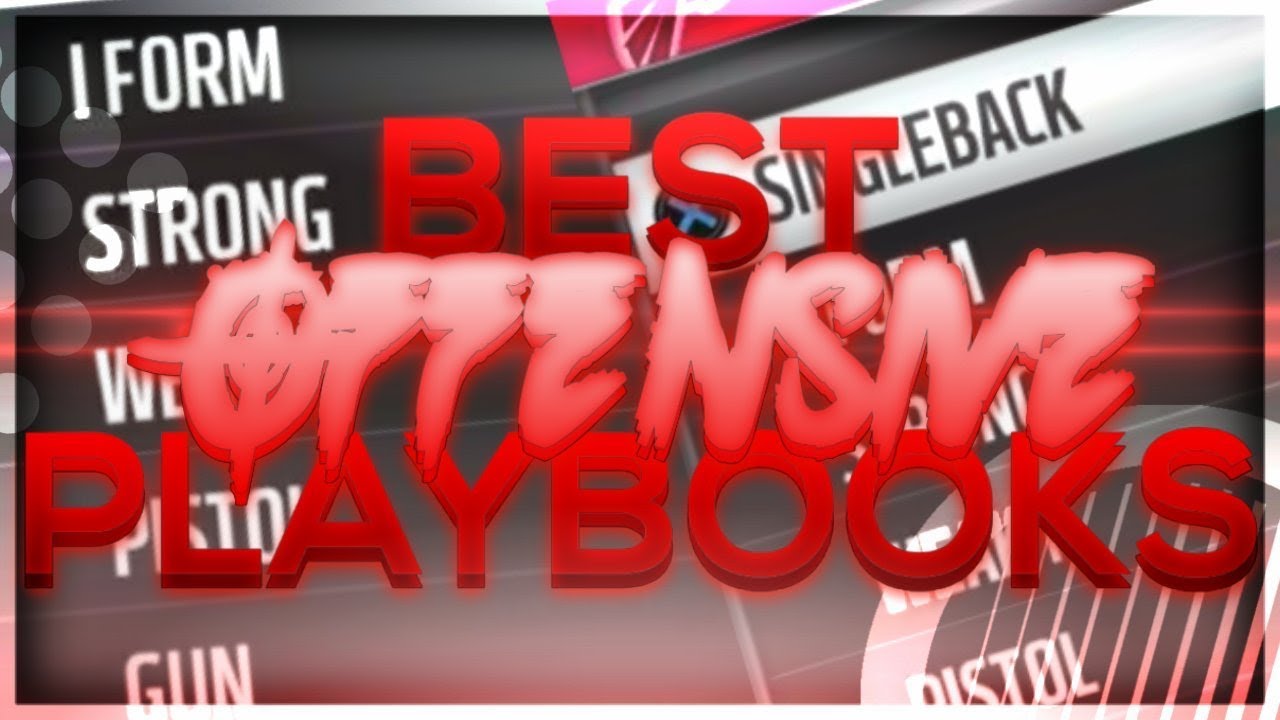 THE BEST OFFENSIVE PLAYBOOKS IN MADDEN 18 | TOP 3 PLAYBOOKS ON OFFENSE | BEST PLAYBOOK IN MADDEN 18