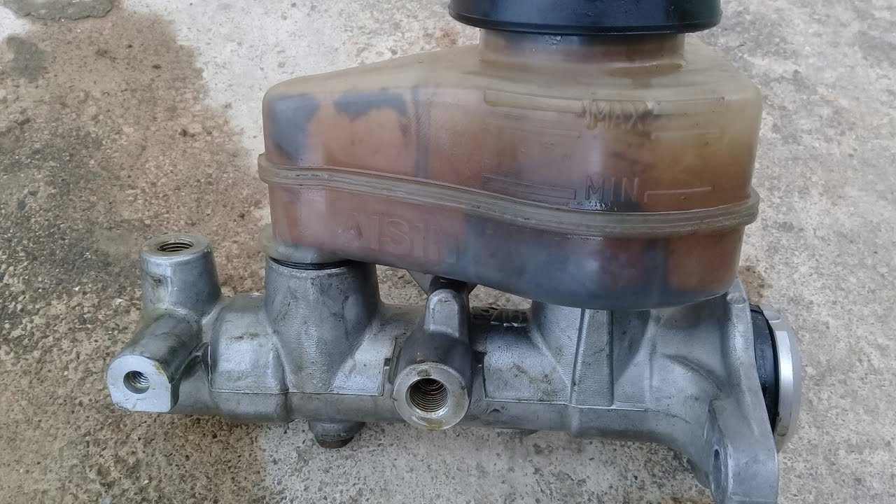 #Tutorial cara cek dan service master pump brek Aisin Toyota Unser #kijang#Diy#outomotif