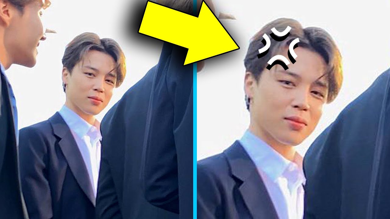 😅 Jimin forgot that he's famous