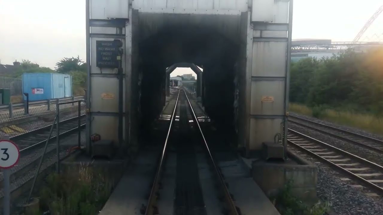 Chiltern Railways Cab ride Drivers eye view Class 165 London Marylebone to Wembley LMD