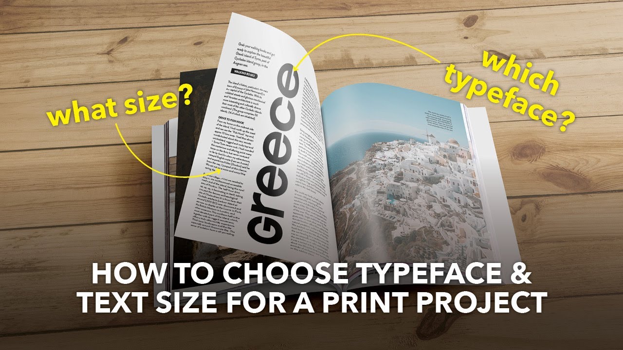 Cách tư duy để chọn font và size chữ cho sách - báo - tạp chí | kaorumap