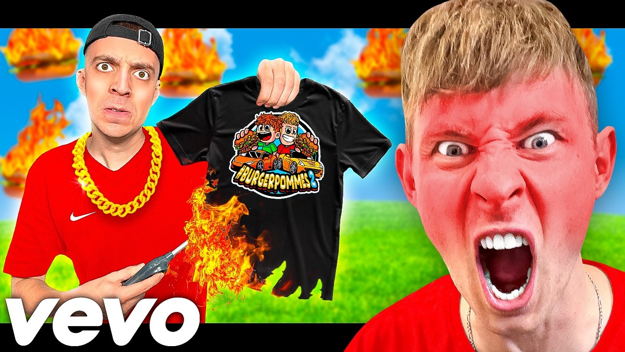 Ich REAGIERE auf BURGERPOMMES 2 DISSTRACKS !😱(ich RASTE AUS)