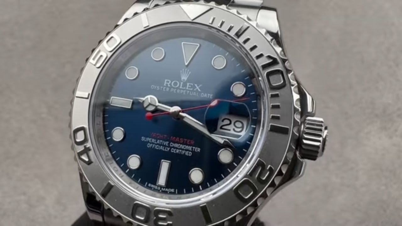 Rolex Yacht-Master Steel Platinum 116622 - Rolex Certified Pre-Owned Watch Review