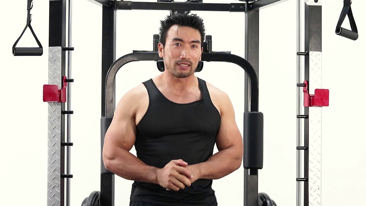 S100 - รีวิวจุดเด่น สมิท แมชชีน Smith Machine รุ่น S100™ ยี่ห้อ IRONTEC®