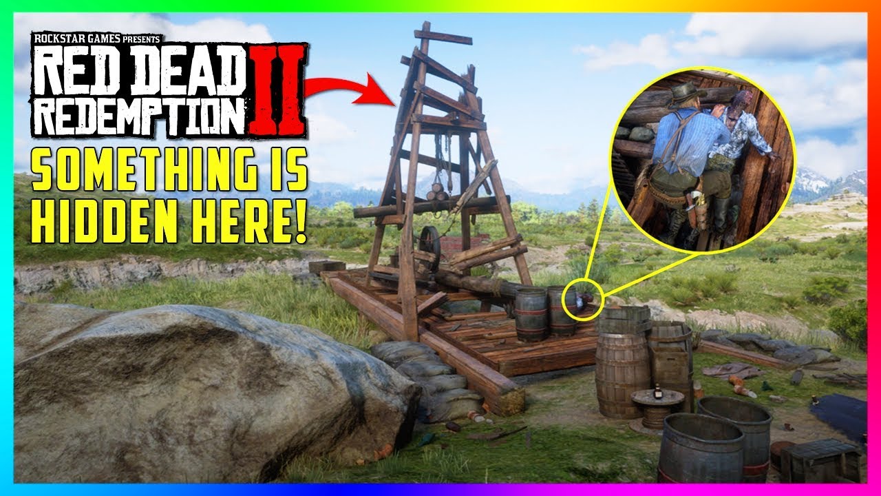 There Is A DARK & CREEPY Secret Hidden In This Oil Derrick You Don't Know In Red Dead Redemption 2!