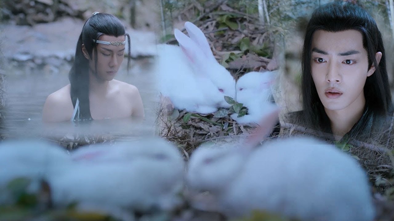 После сцены поцелуя Вэйин была потрясена идеальной фигурой и шрамами Ланчжан.