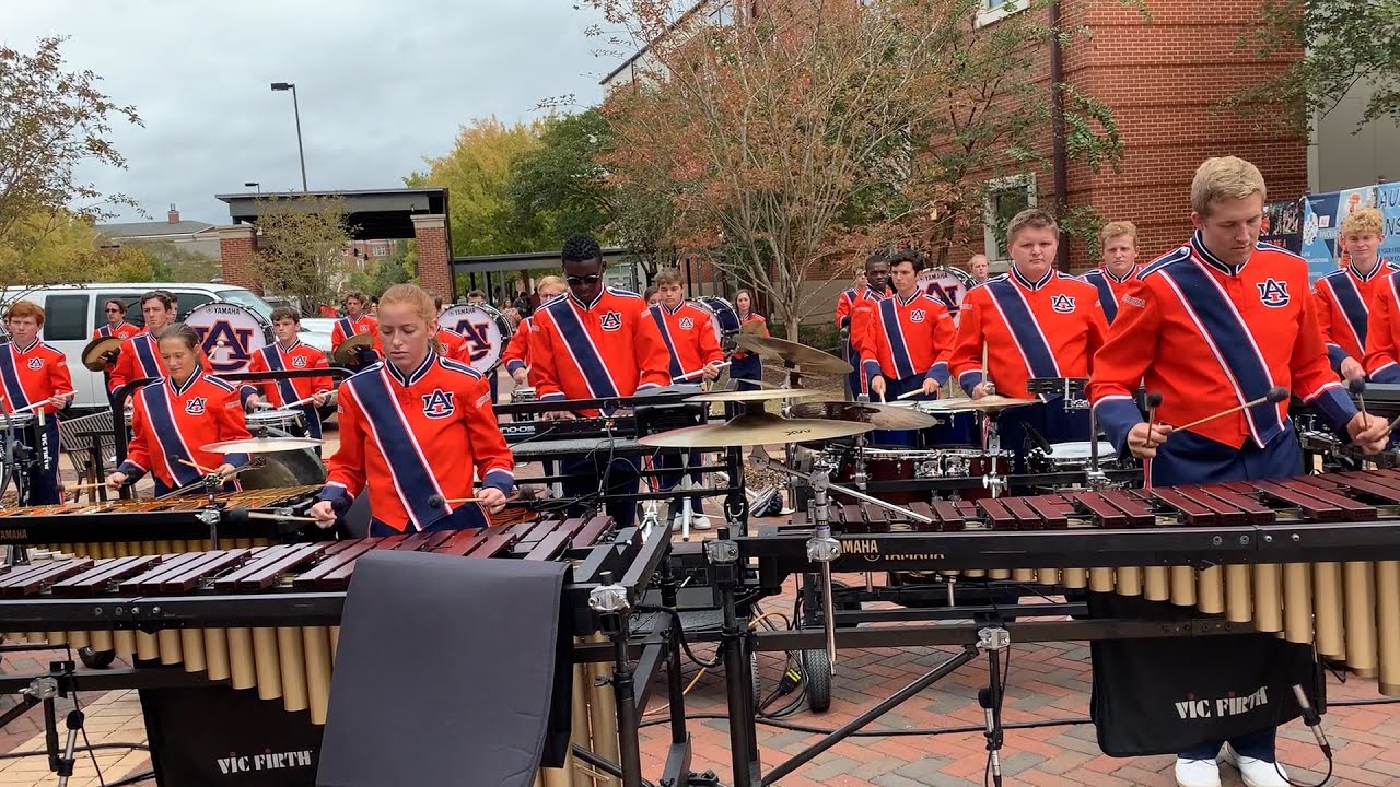 Auburn University Marching Band - Drumline Exhibition, Oct. 30, 2021