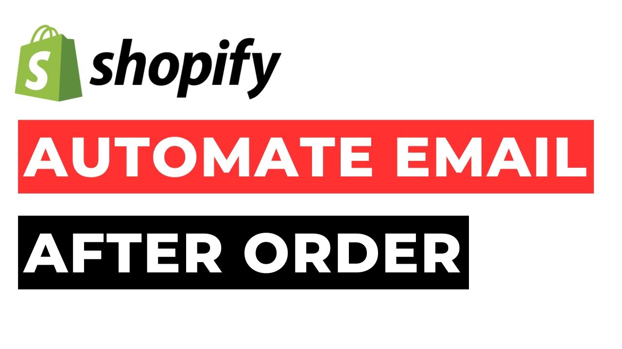 Как автоматизировать отправку писем после заказа в Shopify (ТЕСТ)