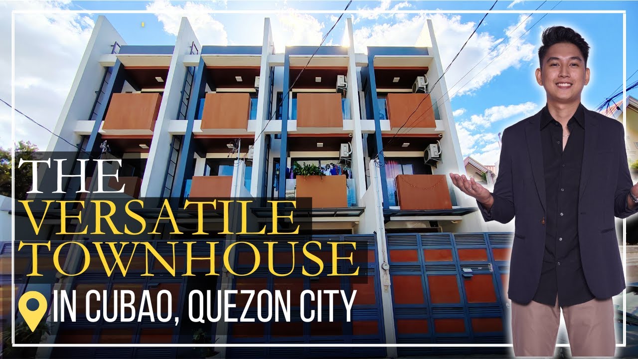 PERFECT!! (GRABE YUNG HANGIN!😲) House Tour 53 • 3 STOREY TOWNHOUSE IN CUBAO, QUEZON CITY