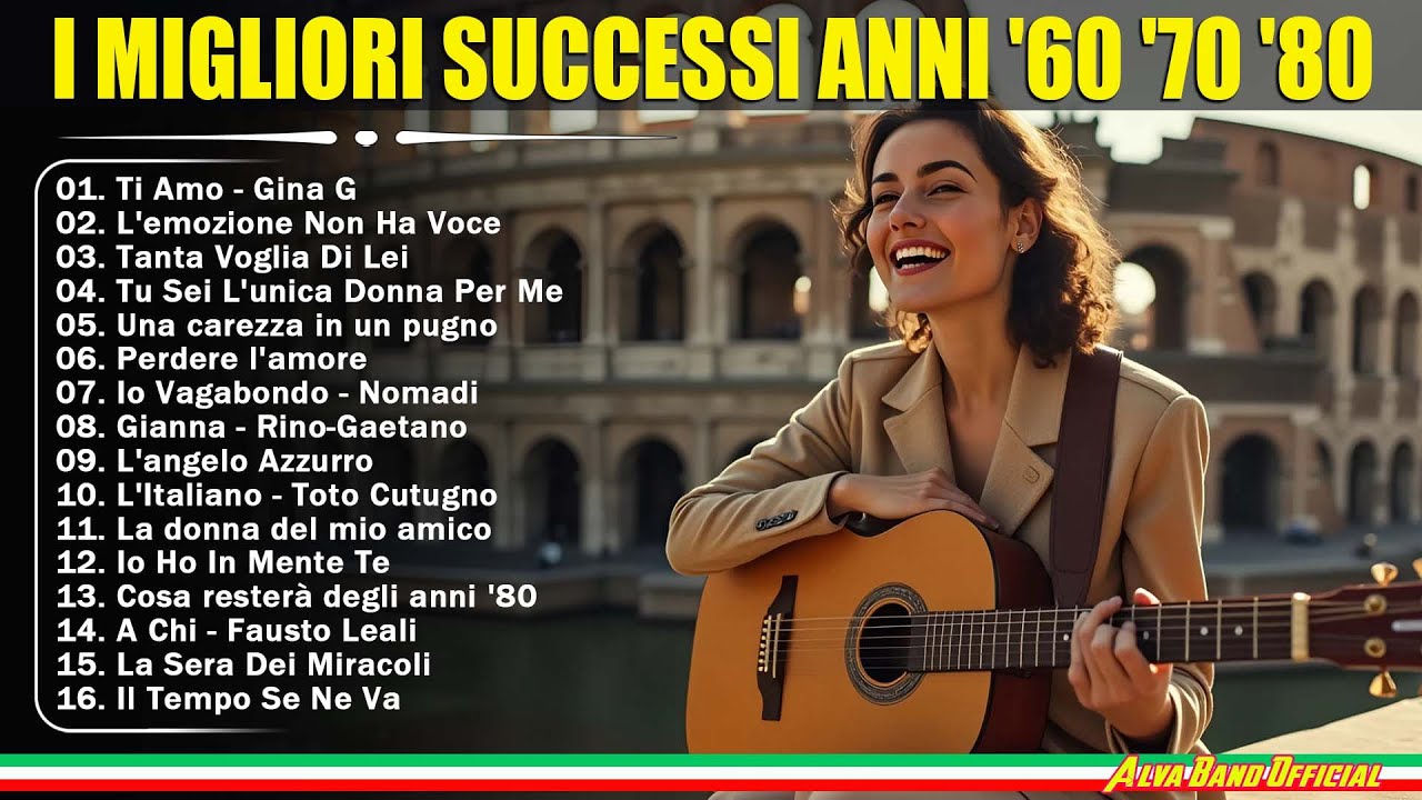 Viaggio Nella Musica Italiana | I Migliori Successi Anni '60 '70 '80 | Musica Italiana