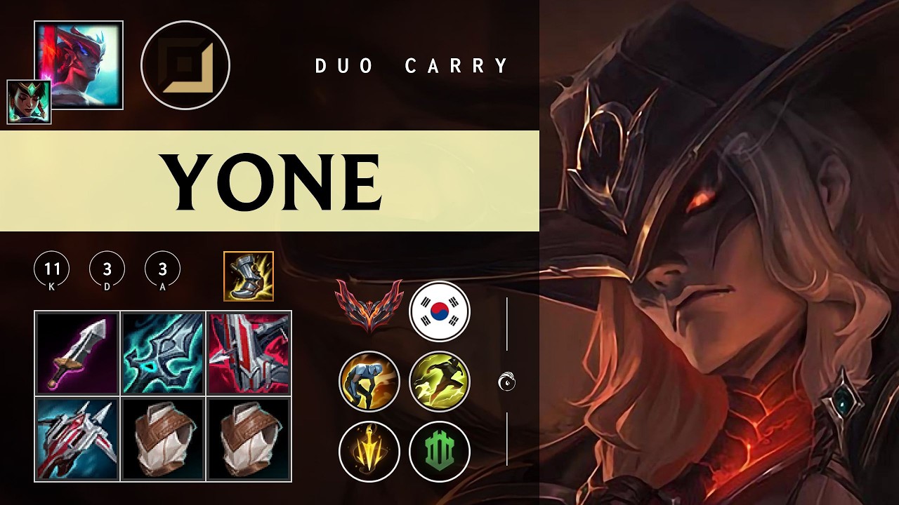 Yone ADC vs Sivir - KR Grandmaster Patch 26.04