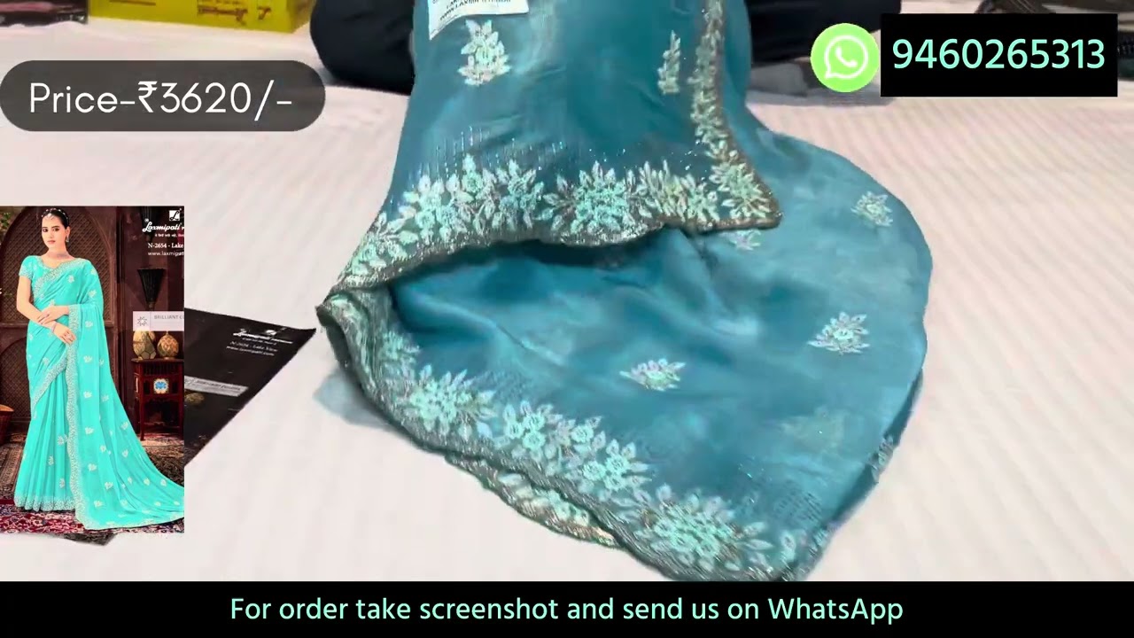Laxmipati Brand Partywear Designer Sarees on Discount | Sunday Special Sale 🔥 