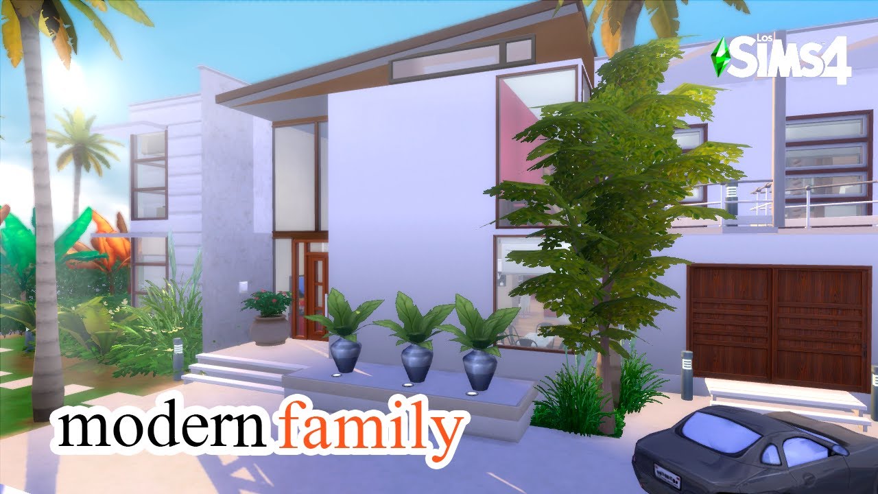 Casa de Jay y Gloria - Modern Family 🛠 #CasasDeSeries | Speed Build - No CC | Los Sims 4
