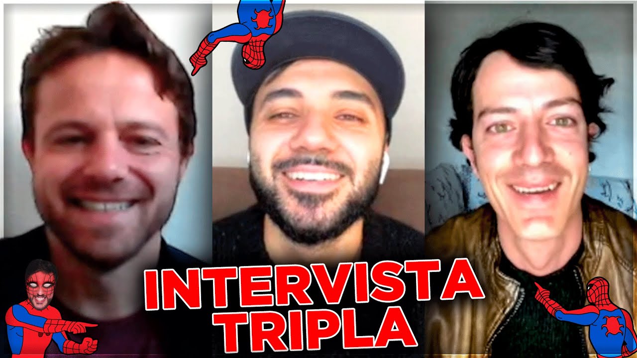 INTERVISTA con i 3 DOPPIATORI di SPIDER-MAN (Alex Polidori, Lorenzo De Angelis, Marco Vivio) 🕷️🕷️🕷️