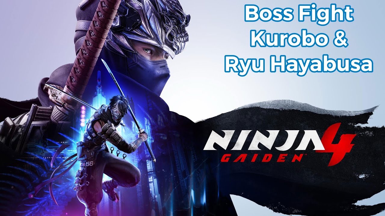NINJA GAIDEN 4 - Chapter 7 - Boss Fight Kurobo & Ryu Hayabusa ( First Meet )