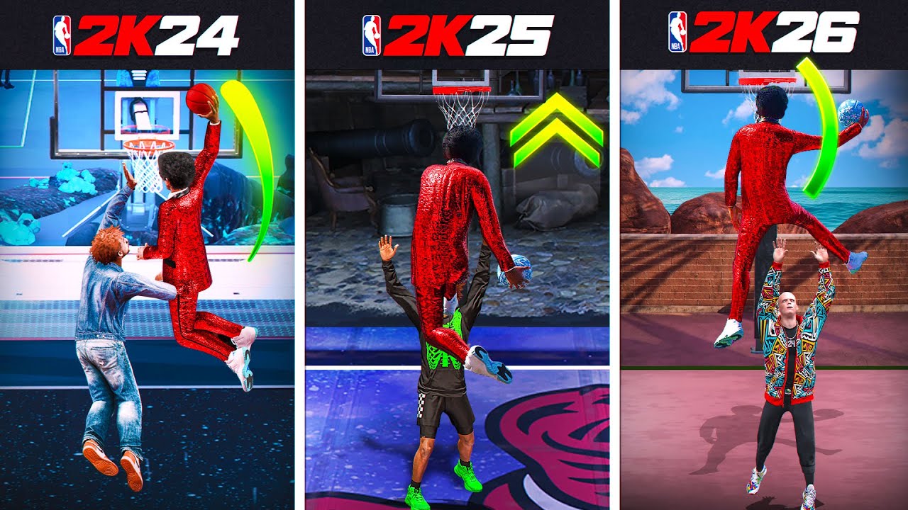I Got A Contact Dunk on EVERY 1v1 Court in 1 Video...