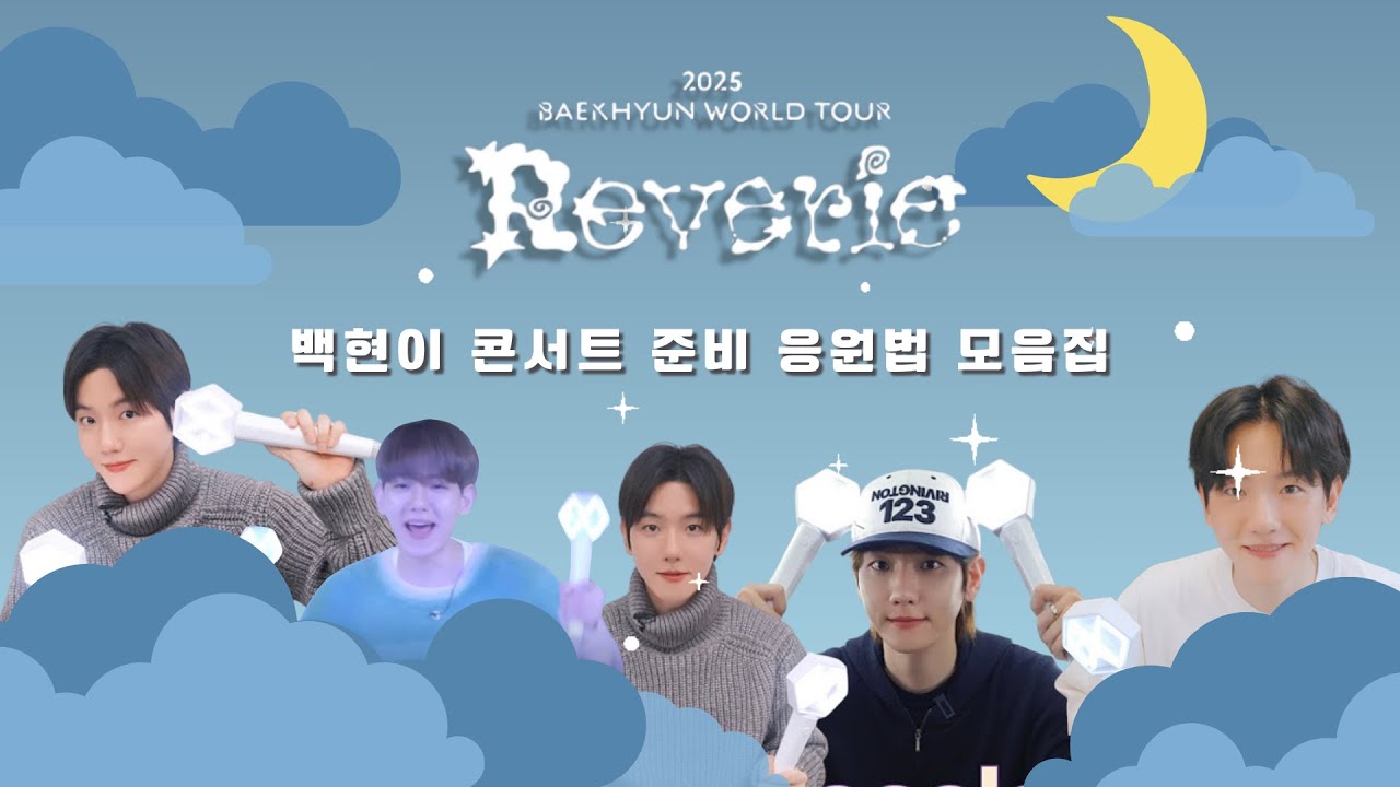 백현이 응원법 모음집 | BAEKHYUN fan chants | get ready for REVERIE