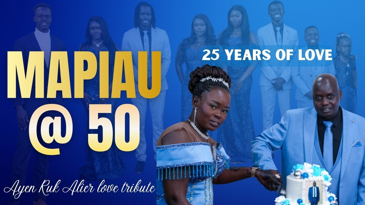 Ayen Ruk Alier Honours Her Husband Mapiau Malual Rou at 50 | Cultural Love Story