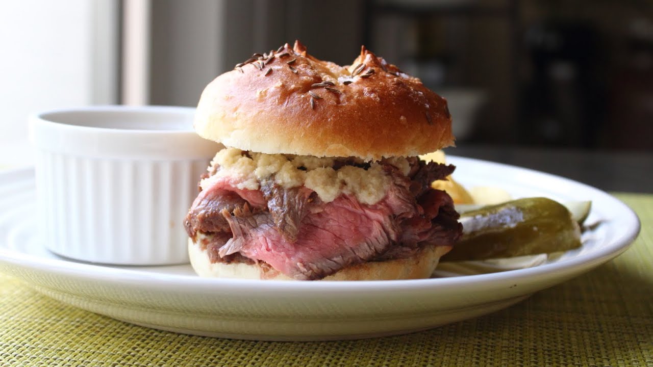 Beef on Weck Part 2: The Meat - How to Pan-Roast Beef for Beef on Weck Sandwich