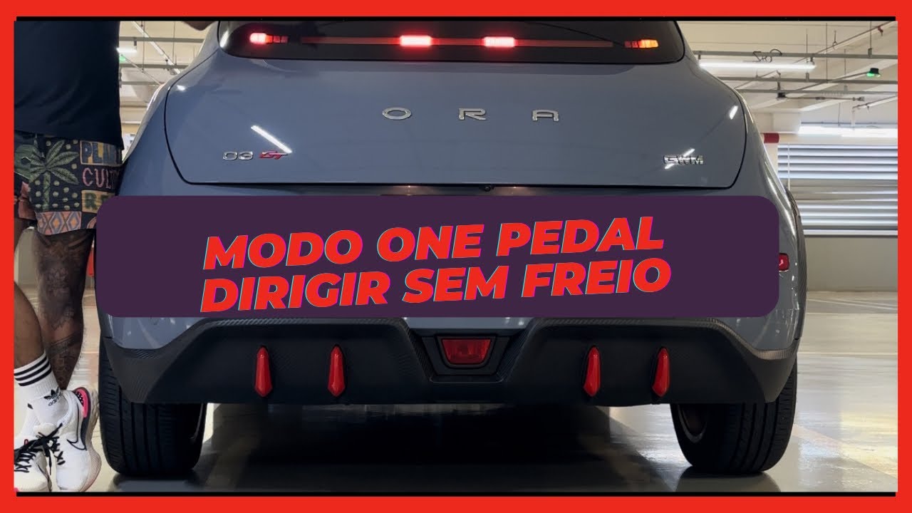 1 semana dirigindo no modo One Pedal! GWM ORA 03 GT