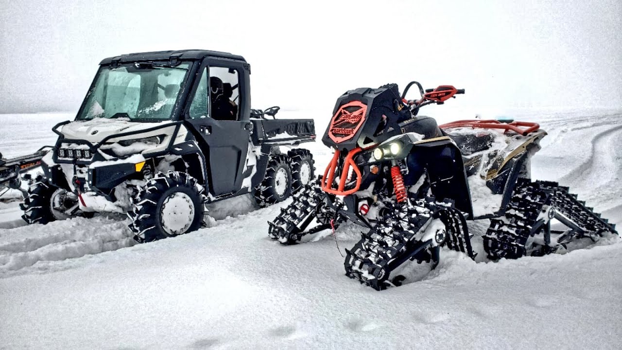Tracks vs Tires 4x4 vs 6x6 Who Wins??