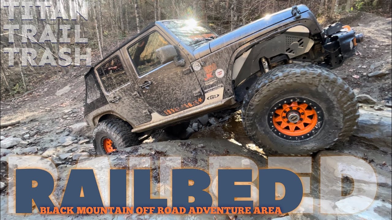 RAILBED! at Black Mountain Off Road Adventure Area | Harlan KY