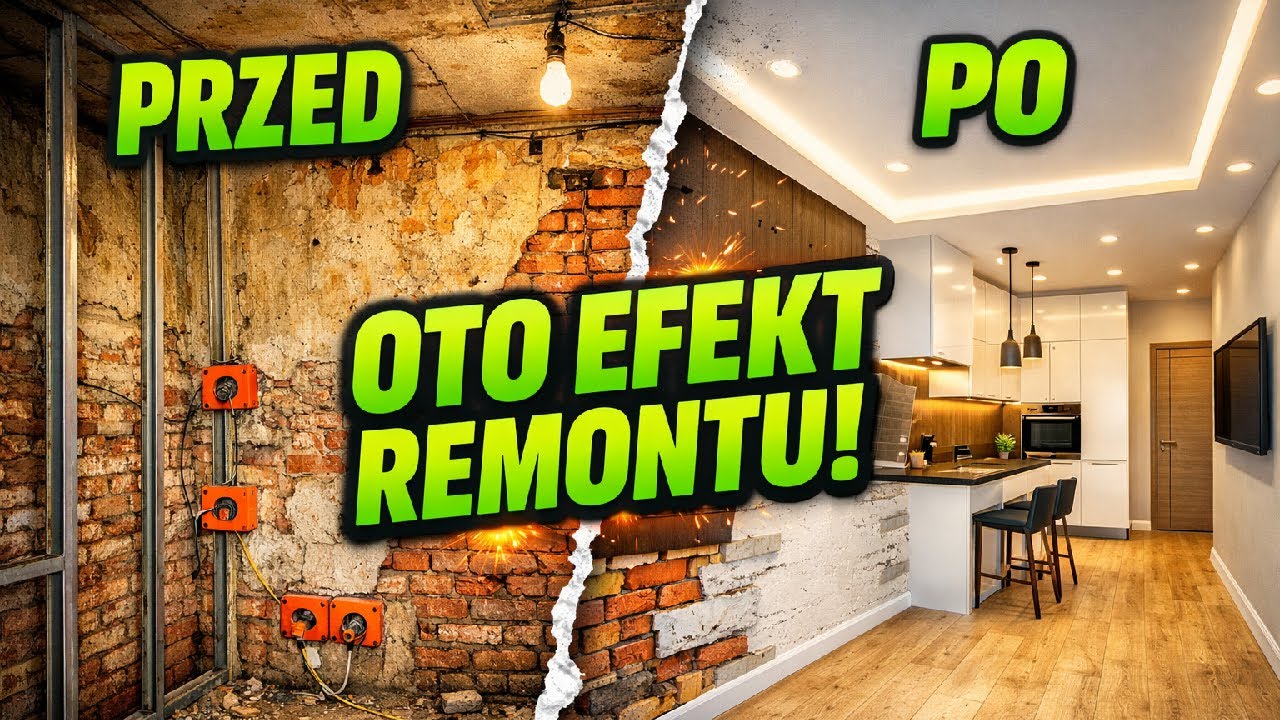 Zobacz efekt remontu! Stare mieszkanie – metamorfoza